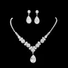 Collar de Perlas de Moda Popular Transfronterizo para Mujer, Joyería de Novia, Pendientes, Accesorios de Cadena para Clavícula de Lujo de Gama Alta de Nicho