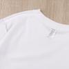 Camiseta blanca americana de algodón suelta retro de cuello redondo de manga corta para hombres y mujeres, camisetas de color liso para parejas, camisetas de fondo al por mayor