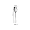 Amazon Transfronterizo 1010 Acero Inoxidable Vajilla Vajilla Occidental Juego de Cuchillo, Tenedor y Cuchara para Steak Cuchara de Postre Juego de 24 Piezas