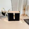 Moda Otoño 2026 Nuevo Bolso Cubo Clásico Elegante para Mujer Color Sólido Diseño de Textura de Hombro Único Bolso Cruzado para Mujer