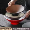 Tigela grande de melamina Xiangyuanmei para hot pot picante, tigela grossa de loja de macarrão para sopa de carne, sopa de macarrão, tigela de macarrão de arroz