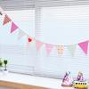 Banderín de flores para niños de un año, bandera colorida colgante, decoración para fiesta de cumpleaños de luna llena de bebé, disfrazarse
