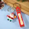 Chaveiro de Natal de Celebridade da Internet Pingente Desenho Animado Bolsa Chaveiro de PVC Presente Criativo de Natal Argola de Chaveiro Pequeno Presente