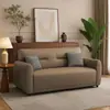 Sofá de cuero resistente a arañazos de gato sala de estar de apartamento pequeño habitación de alquiler tienda de ropa apartamento moderno sofá recto simple una pieza al por mayor