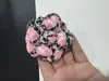 Acessório de Moda de Seda de Alta Qualidade 8cm Flor de Camélia Ultra-Resistente com Broche e Presilha Dupla Utilização