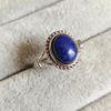Dos anillos de apertura ajustable versátiles retro de ágata turquesa rojo del sur natural original anillo femenino no se decolora tesoro de aguamarina