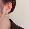 Pendientes con microincrustaciones de circonita con diseño de nicho de lujo, personalizados, de alta calidad, al por mayor