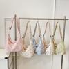 Bolso de Estilo Nuevo Bolso de Hombro Único Bolso de Gran Capacidad para Mujer Popular en Internet Nylon para Viaje 2025 Comercio Exterior Bolso Tote Simple