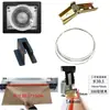 Acessórios para máquina de selagem por pedal Puxador Concha plástica Fio de aquecimento Placa isolante Fio redondo de corte Fivela Isolamento