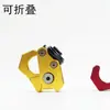 Acessórios de Modificação para Motocicleta Gancho Espessado de Liga de Alumínio CNC Gancho para Capacete Gancho Dobrável para Scooter Moped