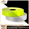 Faixa refletiva bagagem 5cm laranja reflexivo aviso cinto de segurança noite correr faixa reflexiva multi-cor pvc pulso cinto treliçado