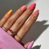 Armadura de uso quente transfronteiriça Explosões de comércio exterior Manicure Acabamento Flor Flash Diamante Europeu e Americano Spice Girl Unhas postiças removíveis
