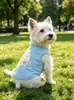 Nuevo Chaleco Estampado de Dibujos Animados Iins Fresco y Transpirable para Perros Pequeños, Adecuado para Todas las Estaciones