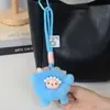 Chaveiro Pingente Fofo de Pelo Sintético de Coelho e Ovelha Estilo Ins Boneca de Pelúcia Brinquedo Ornamento para Mochila Bolsa Presente de Carro