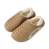 Zapatillas de Algodón Cálidas de Invierno Nuevas de Eva para Mujer para Usar Afuera, Zapatillas de Algodón con Punteras, Zapatos de Algodón Impermeables para el Hogar para Mujer