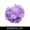 45 cabeças de hortênsia artificiais, flores de seda de hortênsia branca para decoração de casamento, fundo de parede de flores para salão de casamento, flores falsas decorativas DIY