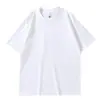 Camiseta de Sorona de 210 g, nueva tendencia de moda de verano, top de camiseta unisex de color liso, versátil y popular