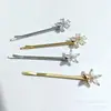 Pasador con Diamante de Circonita, Accesorio de Cabello de Alta Gama, Pinza para Flequillo Lateral, Pasador de Moda para Mujer, Pasador Tachonado con Circonita