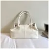 Bolso Grande Simple Transfronterizo para Mujer 2026 Nuevo Estilo Bolso de Hombro Tipo Tote de Patrón Tejido de Alta Gama Bolso Versátil de Gran Capacidad para Debajo del Brazo