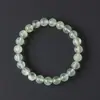 Pulseira de Pedras Naturais Uva Cristal Beads Verdes Contas Soltas Pulseira com Contas Joias de Cristal Atacado