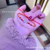 Pulsera de cuerda roja tejida con dragón Ruyi del zodíaco de plata S999 para pareja, pulsera de cuerda negra para niña, pulsera para hombre y mujer, regalo para novia