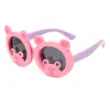 Gafas de Sol Polarizadas para Niños de Silicona Ecológicas al por Mayor Alta Calidad Tpee Lindos Dibujos Animados Gafas de Sol para Bebés Gafas de Sol