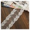 Directo de Fábrica blanco encaje de malla bordado encaje accesorios diy dobladillo de falda escote manga ancho de tela 8CM