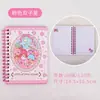 Cuaderno de Espiral Portátil A6 Hello Kitty Colorido Desprendible, Regalo de Cinnamoroll, Cuaderno de Dibujos Animados de Alto Valor