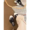Diseño de Nicho Verano Nuevo Lino Patchwork Aumentador de Altura Transpirable Diario con Cordones Planos Modernos Retro Casual Zapatos de Tabla