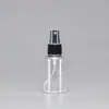 Botella de Spray Pequeña Transparente de 50 ml, Botella de Spray de Perfume Cosmético, Botella de Spray Pequeña de Plástico