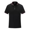 Camisa Polo de Verão de Algodão Puro com Lapela Uniforme de Grupo Roupa de Trabalho Uniforme de Classe Camiseta Logotipo Personalizado Atacado Roupa de Trabalho Respirável