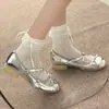 Zapatos Mary Jane para Mujer 2026 Nuevos Zapatos de Ballet Franceses de Primavera y Verano, Impresionantes y Cómodos con Aumento Oculto de Altura, Perfectos para Combinar con Vestidos