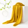 Bufanda para viaje de verano con protección solar, imitación de algodón y lino, chal para mujer, sentido de alta gama, playa, desierto, bufanda de seda, bufanda, bufanda, bufanda, venta al por mayor