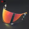 Adecuado para Visor de Casco Icon Airflite Ic-04 Electroplateado Revo Accesorios y Equipamiento para Cascos de Motocicleta