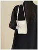 Bolsa Yuezhi Transversal Estilo Balde Simples 2026 Nova Coreana Retrô Versátil de Mão e Ombro para Mulheres