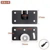 Riel Superior e Inferior para Puerta Corredera de Armario Riel Guía para Puerta Corredera de Gabinete Riel Guía para Rueda de Puerta Corredera Accesorios para Riel de Puerta de Madera