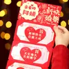 Novos Envelopes Vermelhos Criativos Surpresa Dobráveis e Esticáveis Estilo Chinês para Recém-Casados Felizes, Filho, Filha, Presente de Casamento