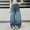 Pantalones de Niña Otoño 2026 Nueva Moda Ropa Infantil Pantalones Anchos Holgados para Niñas Atuendo de Otoño Jeans de Guadaña para Niños