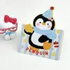 Nueva Tarjeta de Felicitación Plegable de Dibujos Animados de Animalitos Lindos para Niños de Preescolar, Estudiantes de Primaria y Niños para Enviar Tarjetas de Mensajes para Niños