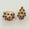 Brincos Super Fada Doce Flor de Pérola Vazada, Fashionáveis Elegantes, Alto Padrão, Personalizados, Exquisitos e Versáteis Brincos de Tarraxa