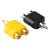 Enchufe de conversión de audio y video RCA revolución doble loto madre adaptador de audio RCA uno a dos color opcional