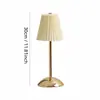 Lâmpada de Mesa Pequena Pétala Mu Tk Xiyin Especial da Amazon Carregamento por Toque Luz Noturna Casual para Quarto Luz Ambiente