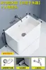 Pia de Mop para Varanda Doméstica Bacia de Mop Cerâmica Pia de Mop para Chão Banheiro Pia de Mop Doméstica de Chão