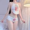 Lingerie sexy de segunda dimensão, faixa de barriga sexy e quente, tema cômico, dramatização, treinamento de escrava feminina, terno de paixão