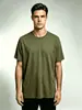 Camiseta Deportiva de Manga Corta para Hombre sin Costuras, Transpirable, de Secado Rápido, para Fitness, Running, Ajuste Muscular, que Absorbe la Humedad
