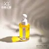 Frasco Cilíndrico Transparente de Fundo Grosso de 30ml para Óleo de Chá, Frasco Dosador de Vidro para Essência, Frasco Dosador de Óleo Essencial, Selado e à Prova de Vazamentos