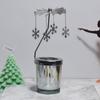 Fábrica Fuente Creativo Amazon Cielo Estrellado Vidrio Molino de Viento Corriente de Aire Caliente Romántico Aromaterapia Portavelas Giratorio Linterna Giratoria