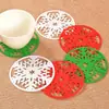 Nuevos Posavasos de Mesa Navideños, Posavasos para Tazas de Café, Posavasos para Platos, Esterillas Aislantes Térmicos, Decoración Navideña, Aislamiento Térmico y Antideslizantes