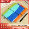 Libreta de oficina A5 de cuero suave, agenda A6, registro de reuniones, libreta B5 con logotipo imprimible personalizado