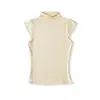 Top Básico de Manga Corta Off-Shoulder con Cuello Semi Alto de Tencel, Estilo Americano Picante, Pura Pasión, Sencillo, Ajustado, para Mujer, Verano 2026
